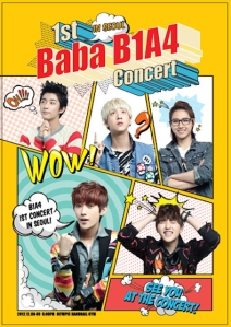 B1A4 2012 1st Concert BABA B1A4 Live In Seoul DVD